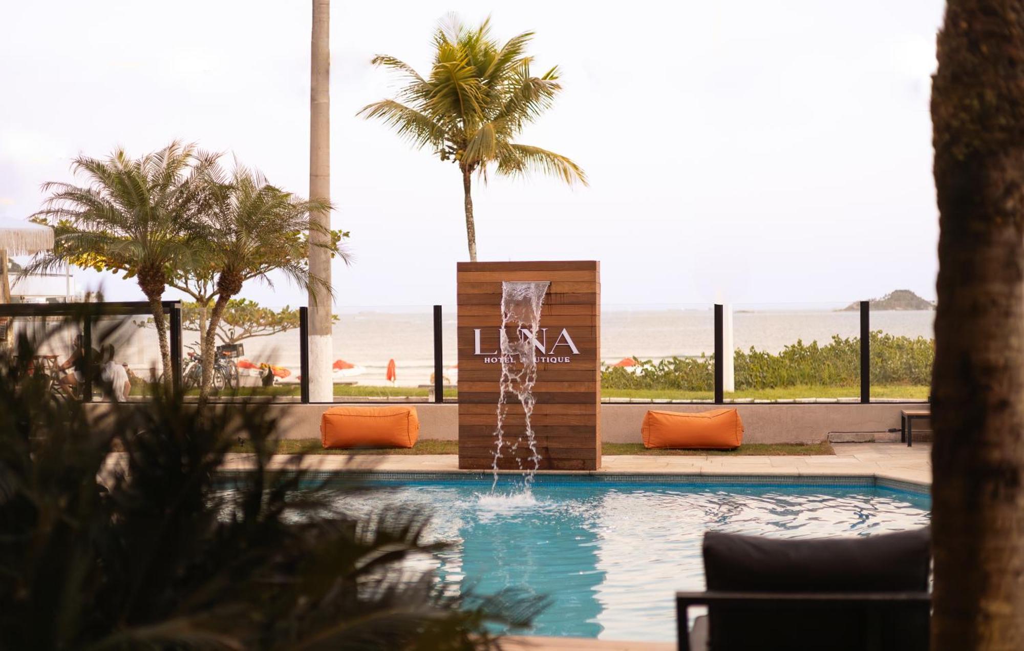 Luna Hotel Boutique - Frente A Praia Гуаружа Экстерьер фото